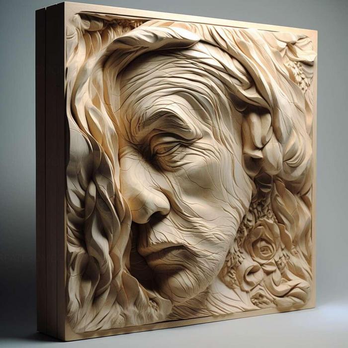 نموذج ثلاثي الأبعاد لآلة CNC 3D Art 